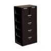 CAJONERA PLASTICA PICA SUPREMA DUO 5 PISOS CAFÉ