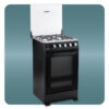 Cocina a gas Ecoline Luciana negra 4 Q