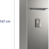 Refrigeradora Electrolux ERTS09K3HUS 249 LITROS TOP FREEZER DISPENSADOR