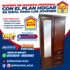 Ropero de madera personal