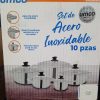 Juego De Ollas umco Acero inoxidable set 10 Piezas
