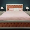 Cama de Madera Copal Tapizada