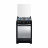 COCINA A GAS INDURAMA FERRARA MAXGRILL ZAFIRO 4 Q 24" NEGRO