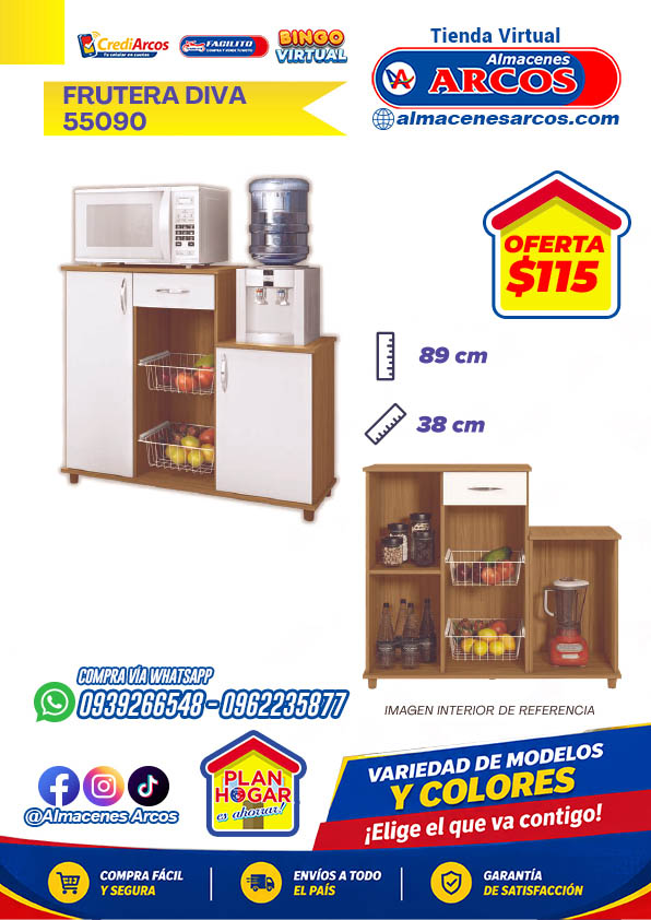 Frutera Diva 55090