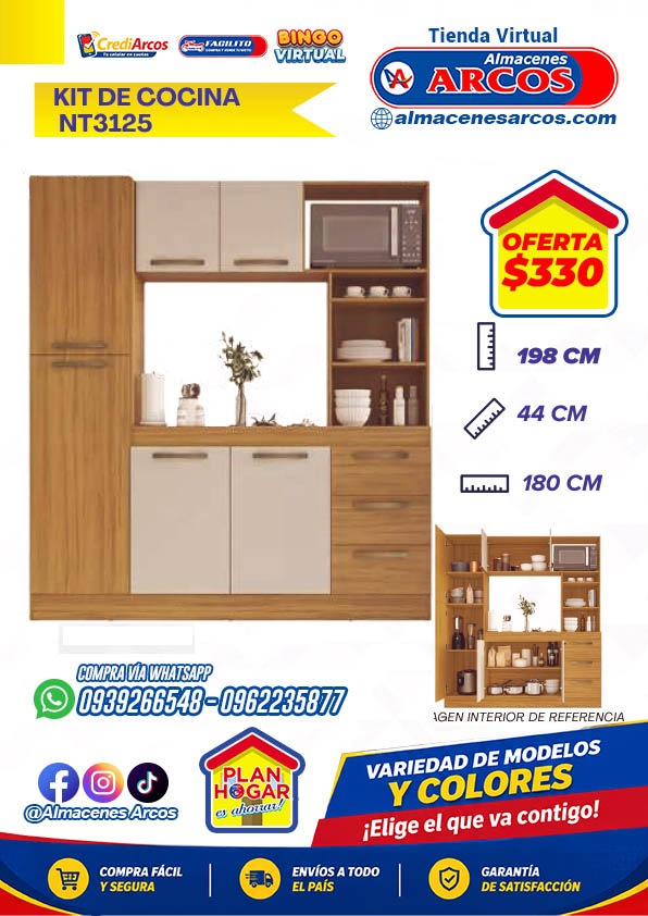 Kit de cocina NT3125